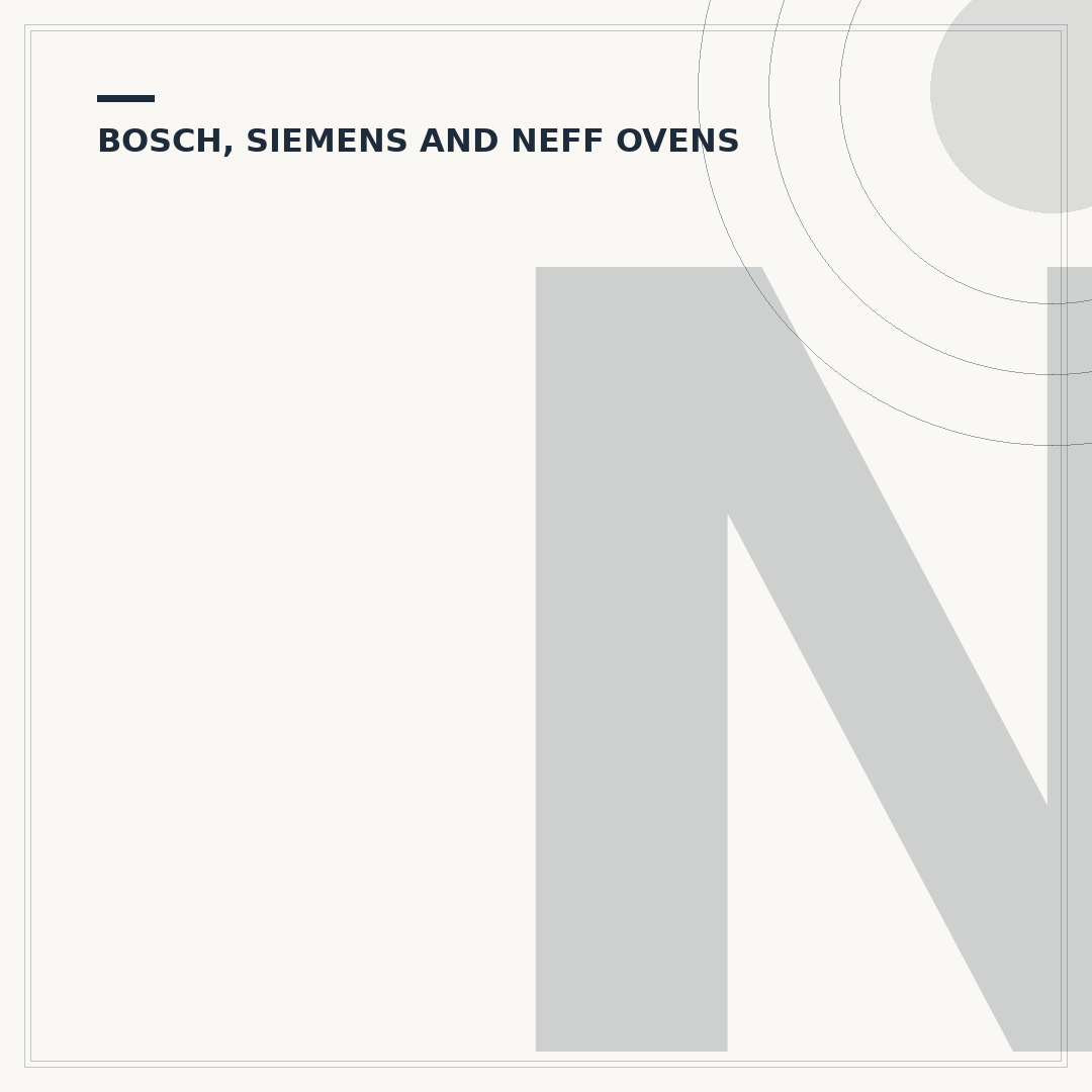 Neff Oven Icons: Decode Symbols for Functions