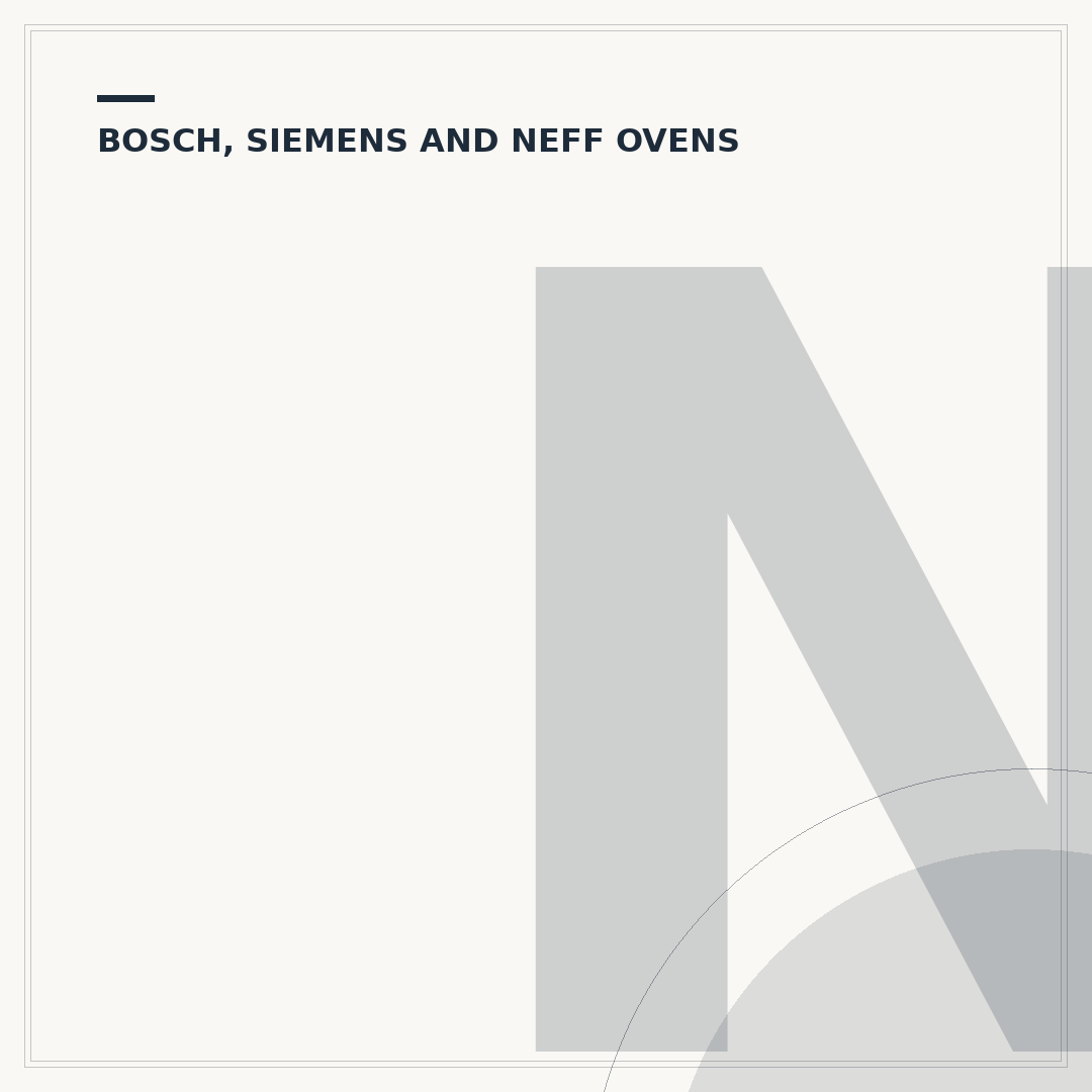 Neff Oven Parts: Troubleshooting & Replacement Advice