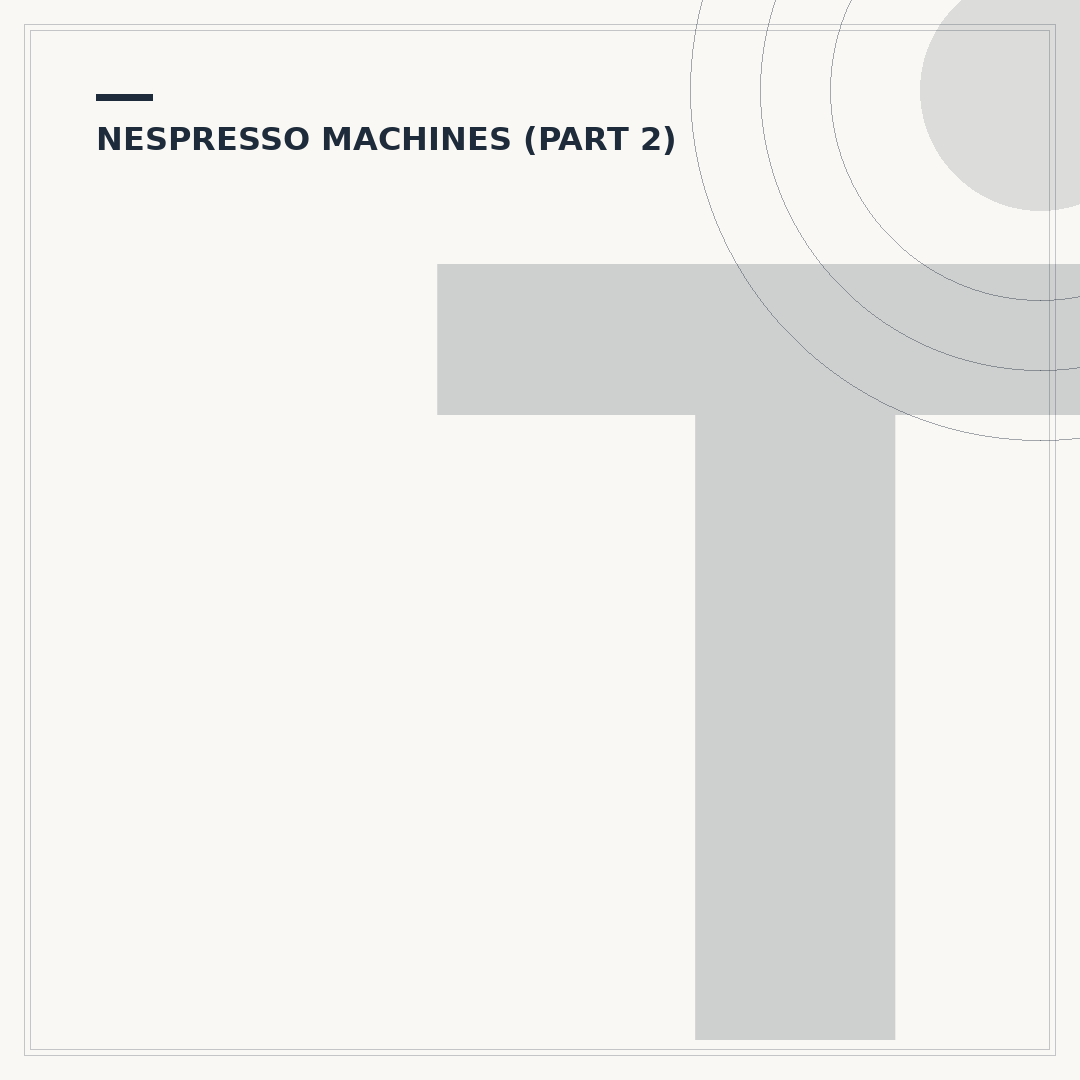 Types of Nespresso Machines
