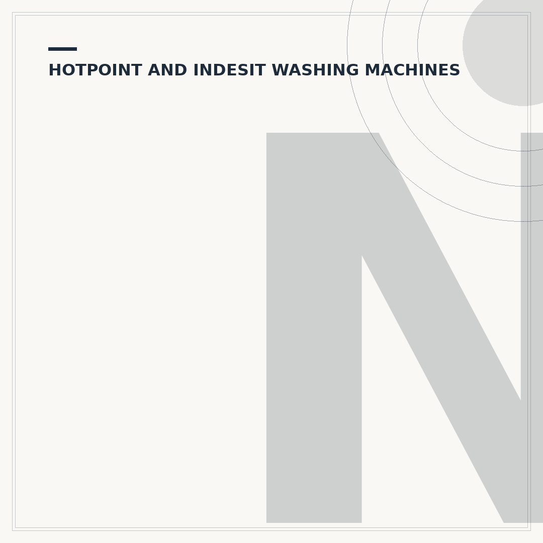 New Hotpoint Washing Machine: Troubleshooting Common Issues