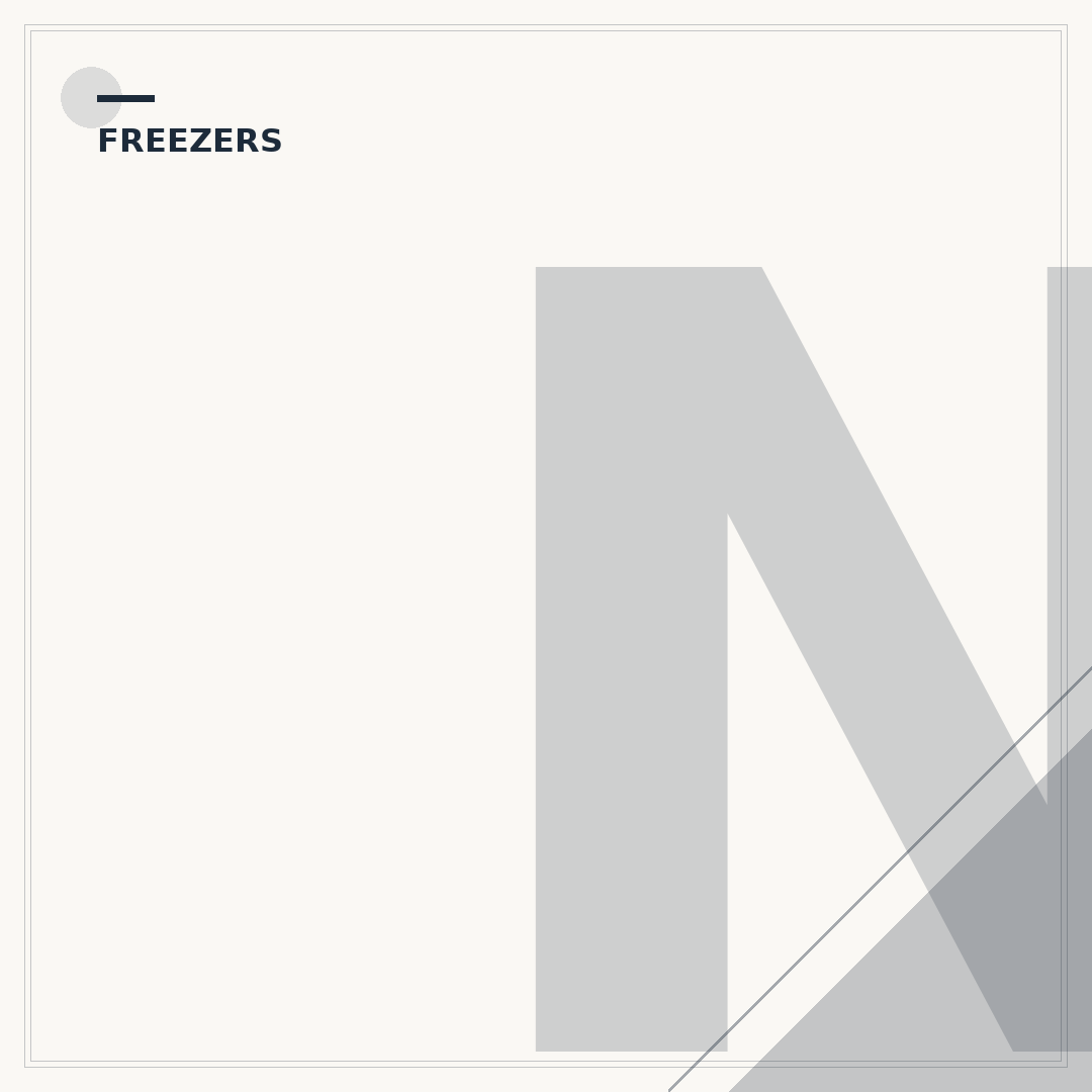 No Frost Freezer Explained: Functionality and Key Benefits