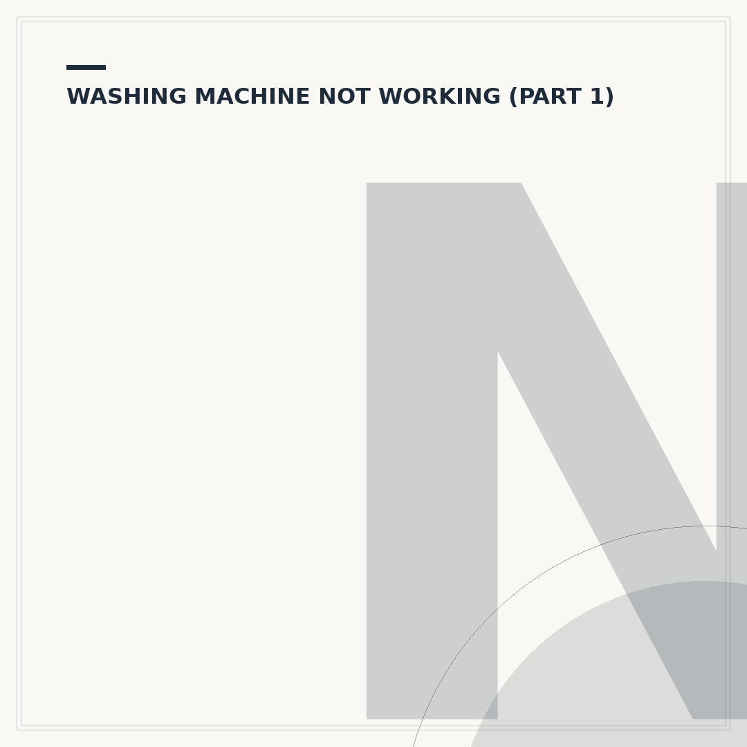 Noisy Washing Machine on Spin: Causes and Fixes