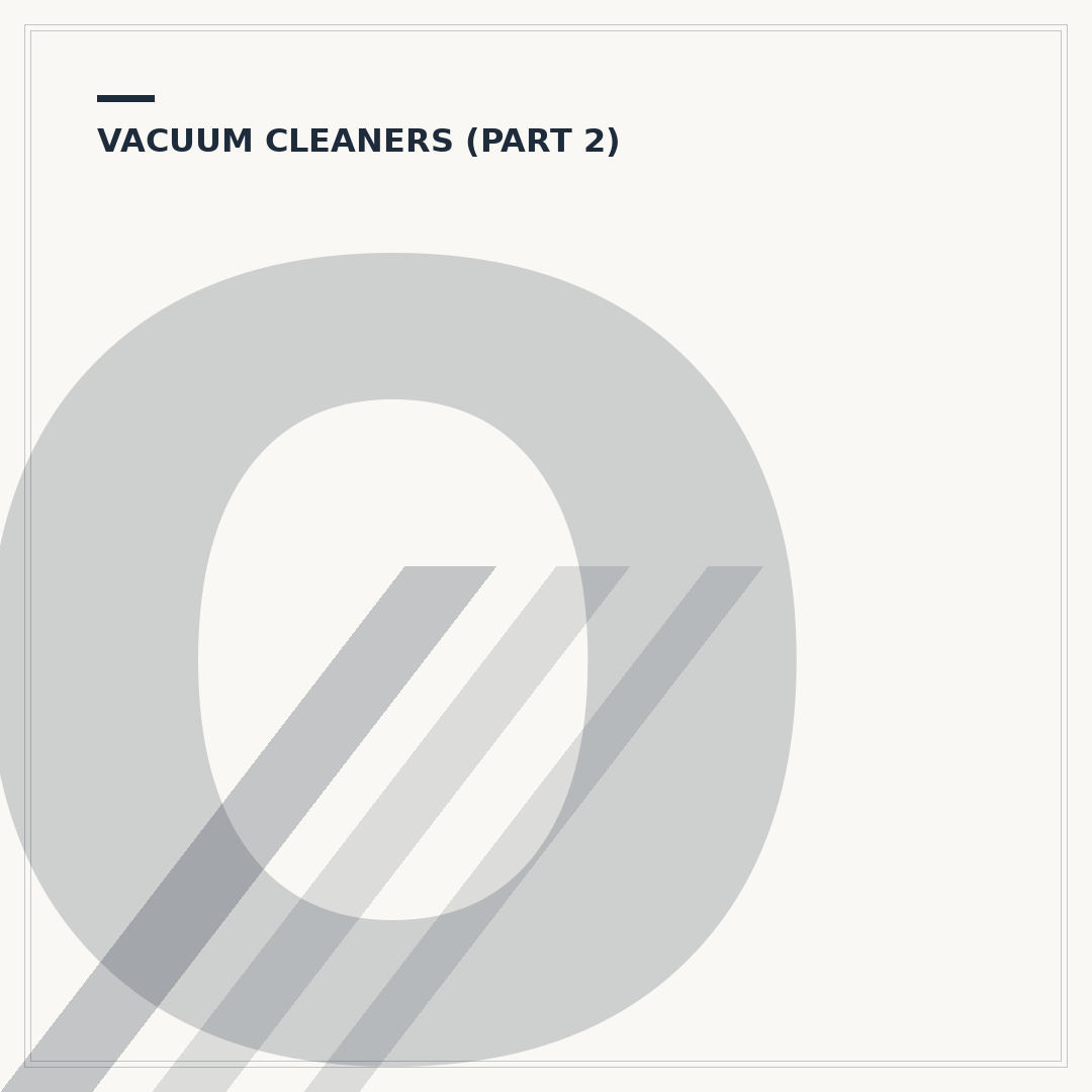 Outdoor Vacuum Cleaner Troubleshooting & Maintenance