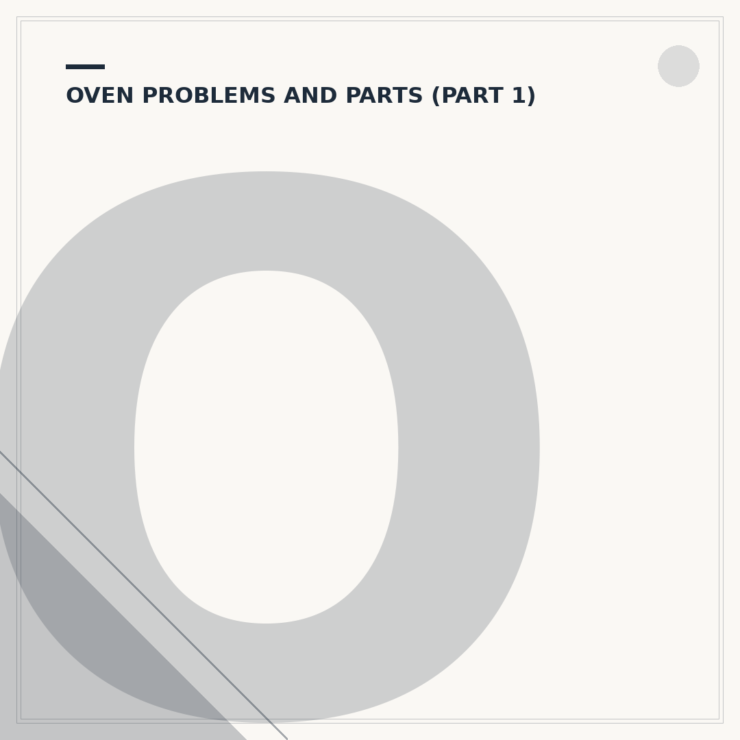 Oven Door Seal Replacement: Fixes for Common Issues