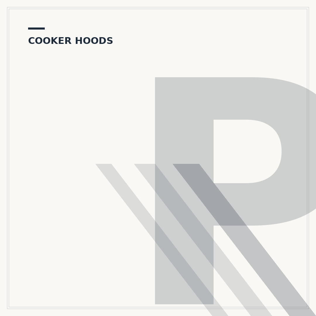 Pendant Cooker Hoods: Installation & Troubleshooting