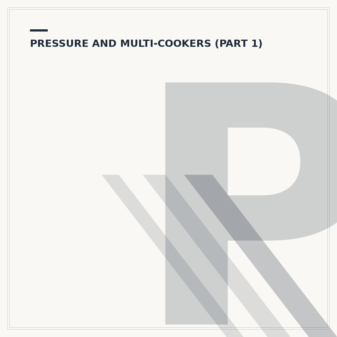 Prestige Pressure Cooker Parts