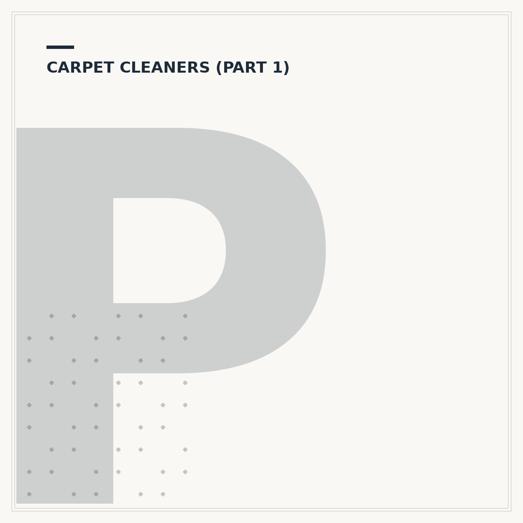 Prochem Carpet Cleaner Troubleshooting & Maintenance