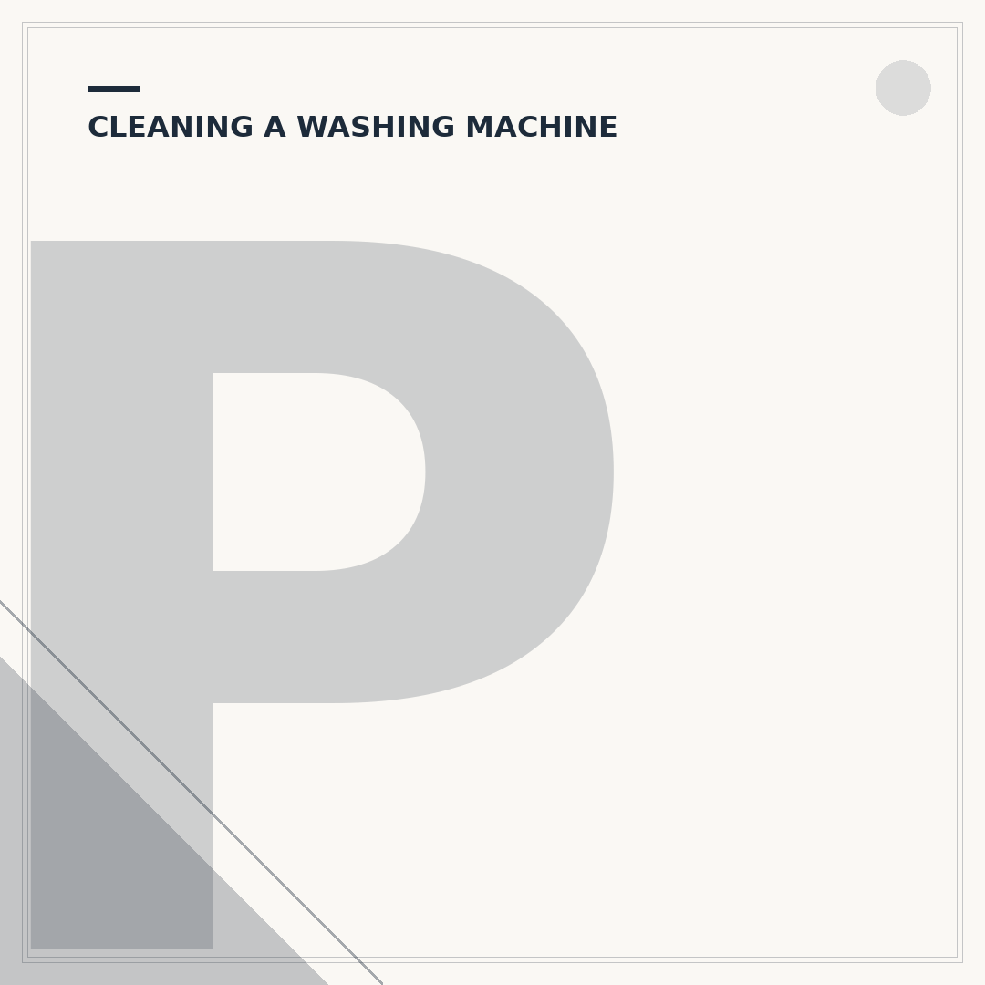 Professional Washing Machine Cleaner: Tackle Odours & Grime