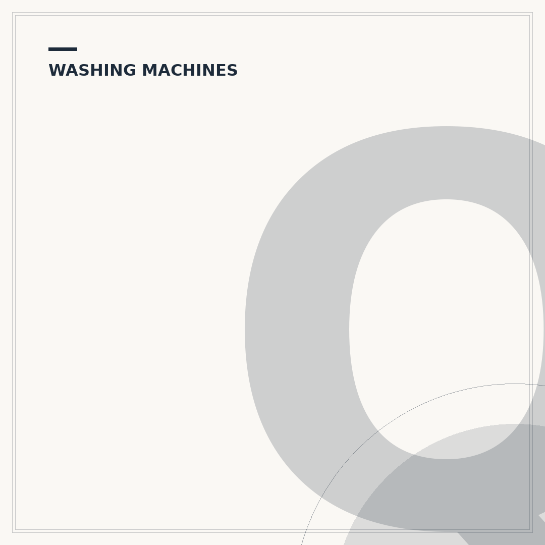 Quiet Washing Machines: Reduce Noise in Your Home