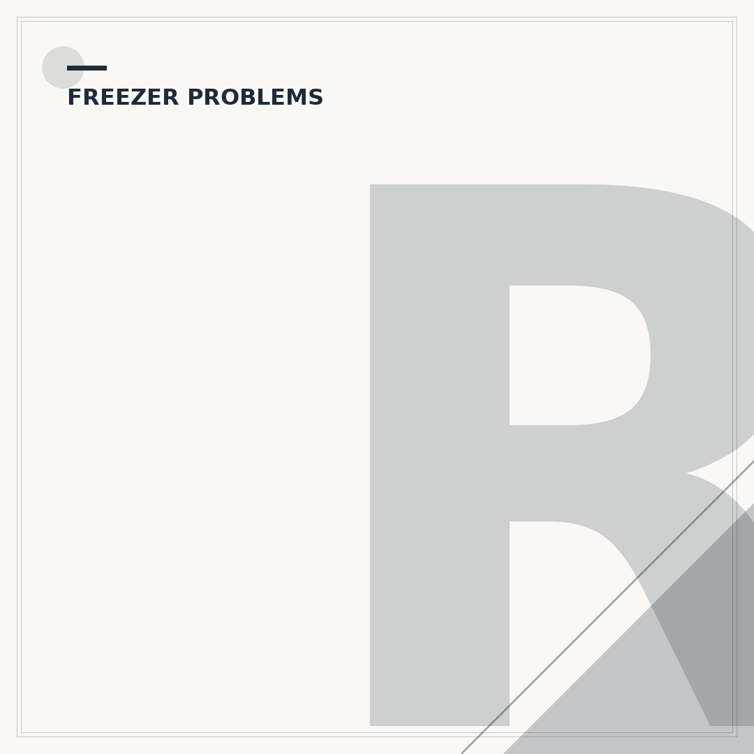 Refrigerator and Freezer Not Working