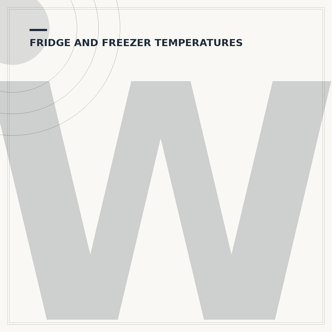 What Temperature Should a Refrigerator Freezer Be Set At?