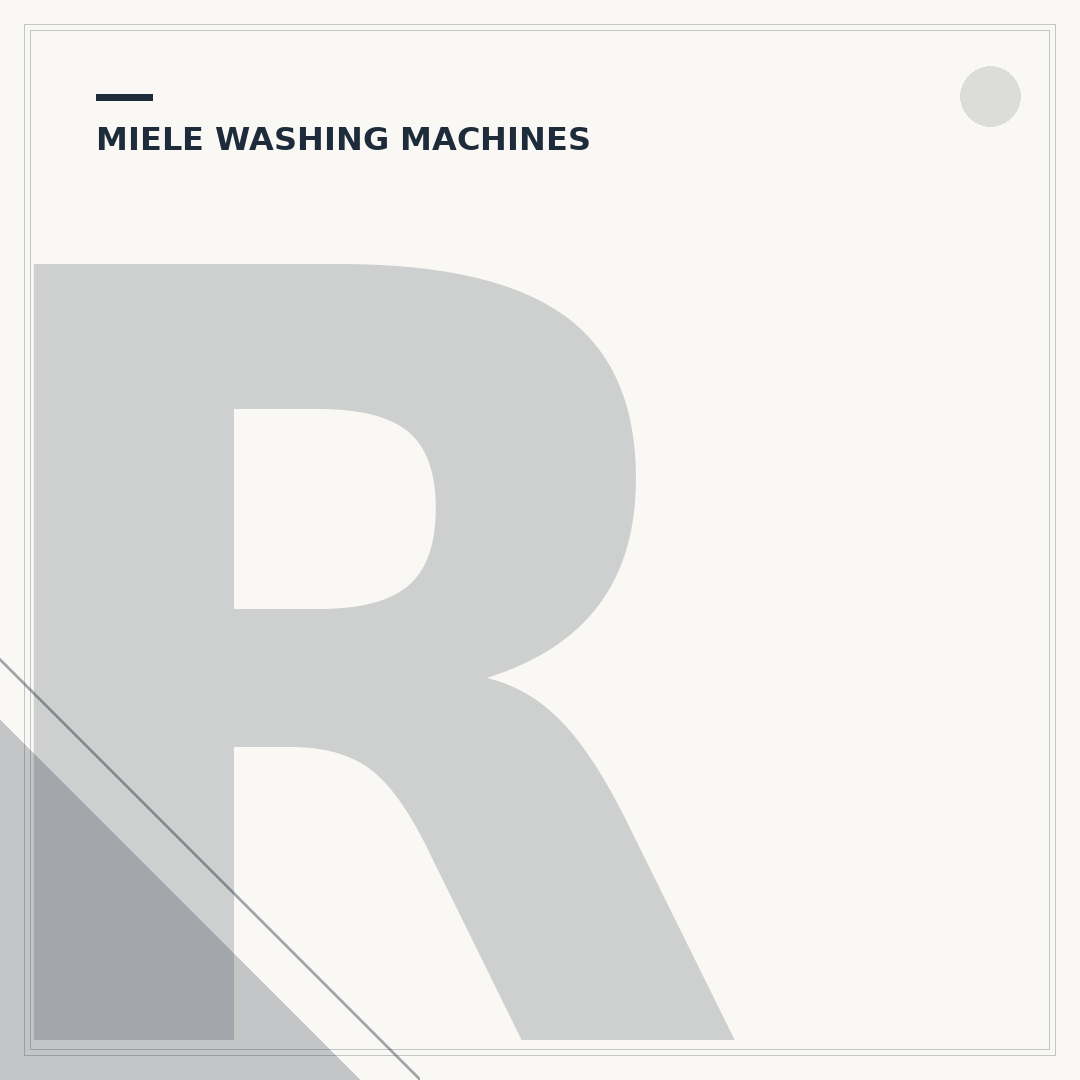 Reset Miele Washing Machine: Troubleshooting Steps