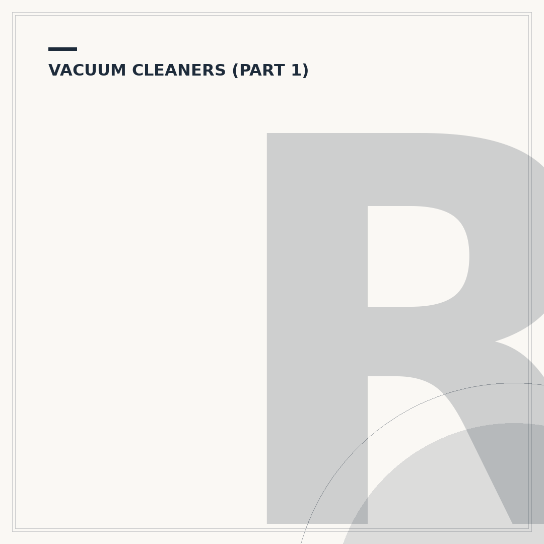 Robotic Hoovers UK