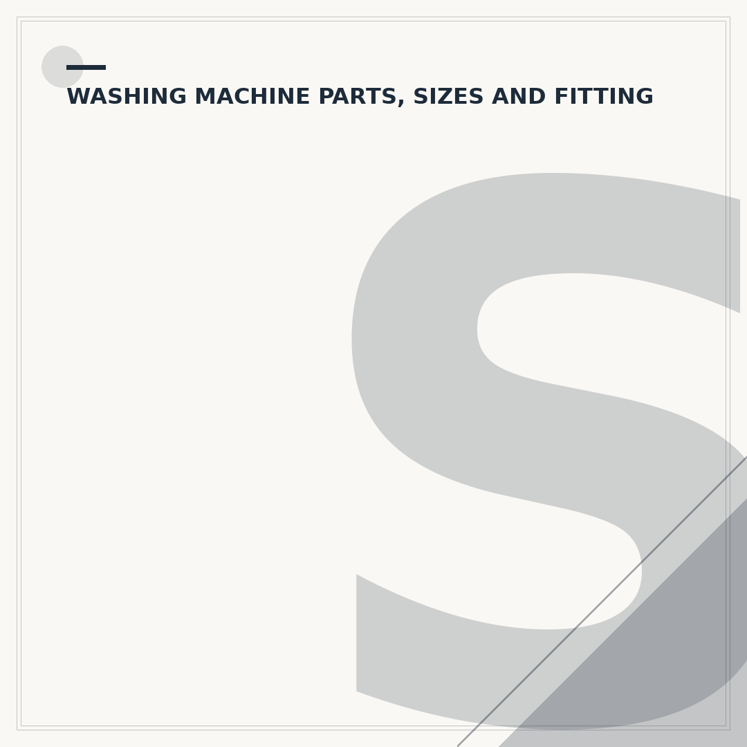 Samsung Washing Machine Replacement Parts: Find Yours