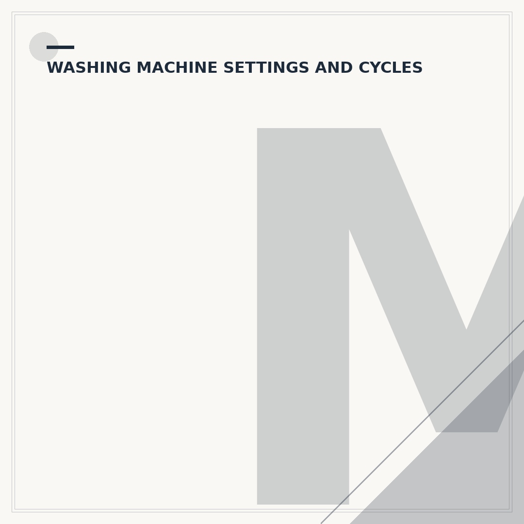 Meaning of Samsung Washing Machine Display Symbols