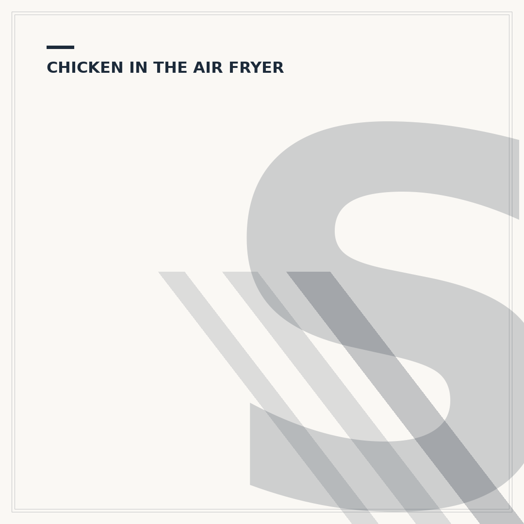 Skinless Chicken Thighs in Air Fryer UK: Flavourful & Tender