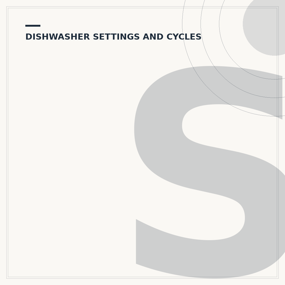 Smeg Dishwasher Symbols Explained for UK Users