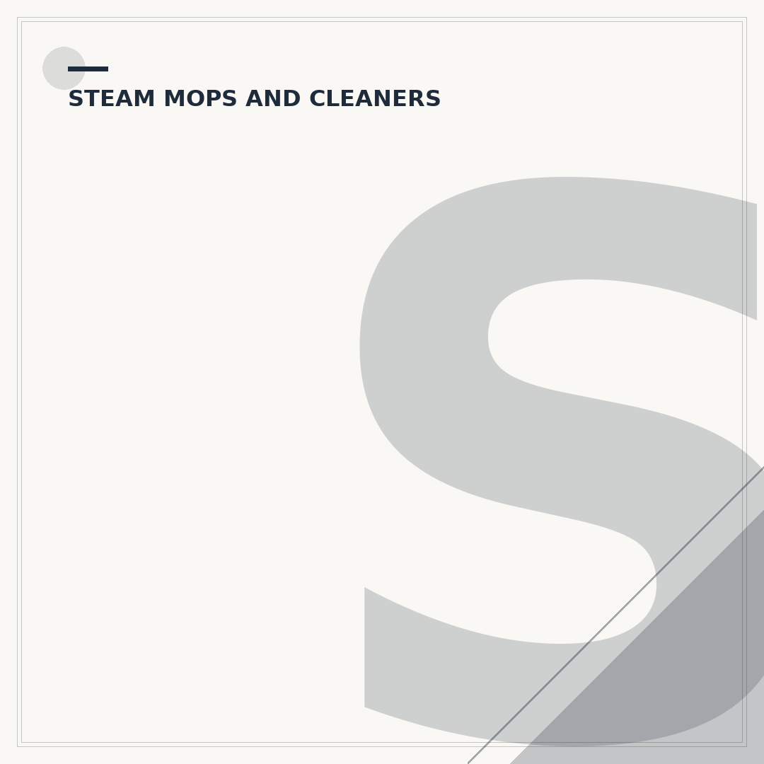 Steam Mop Detergent: Use Water or Additives?