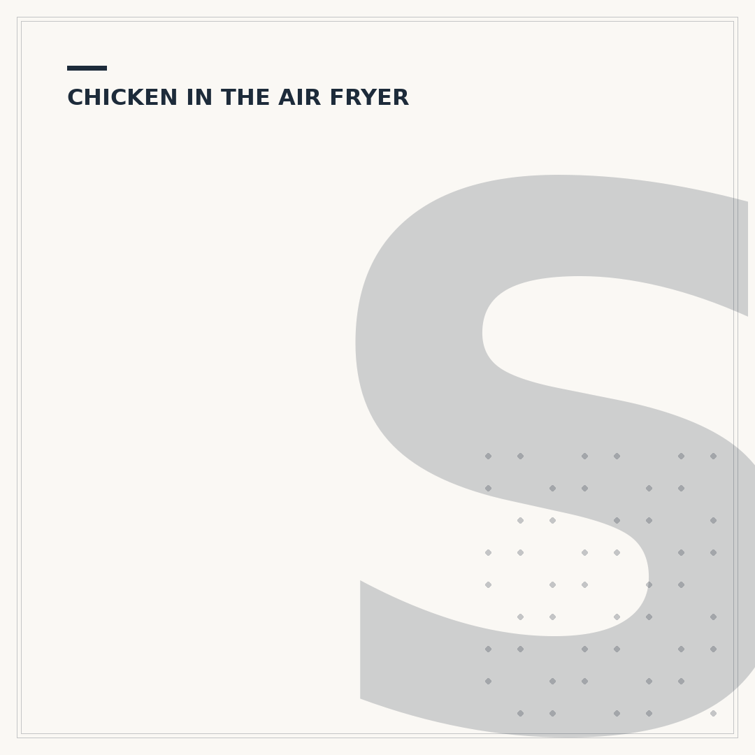 Stuff Chicken Breast in Air Fryer: Flavour & Fixes