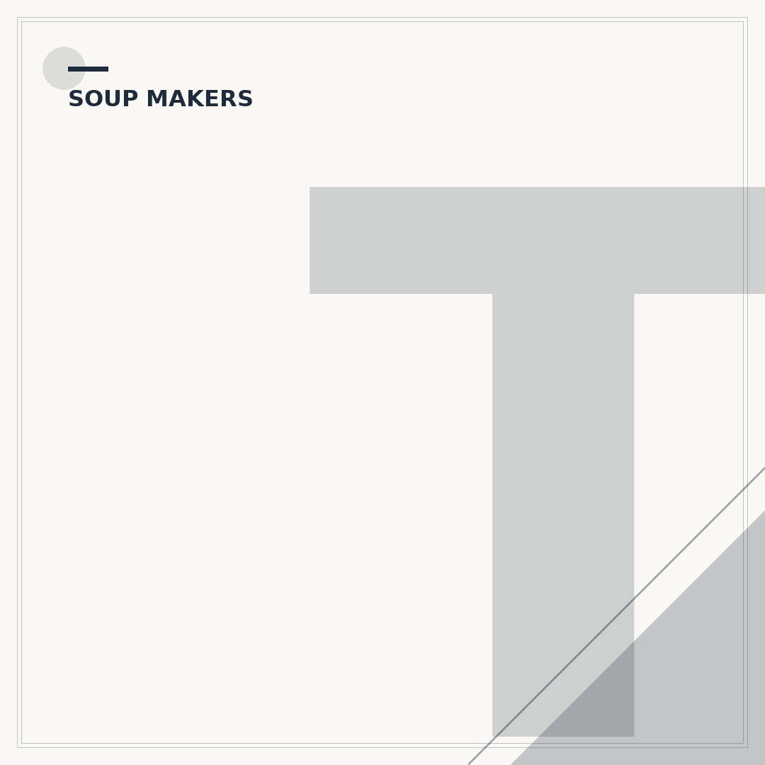 Tomato Soup in Soup Maker with Fresh Tomatoes