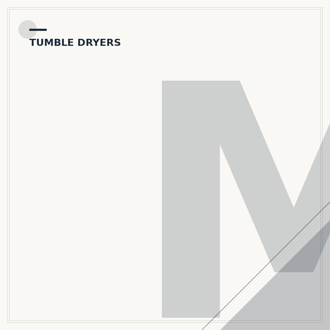 Meaning of Tumble Dryer Symbols