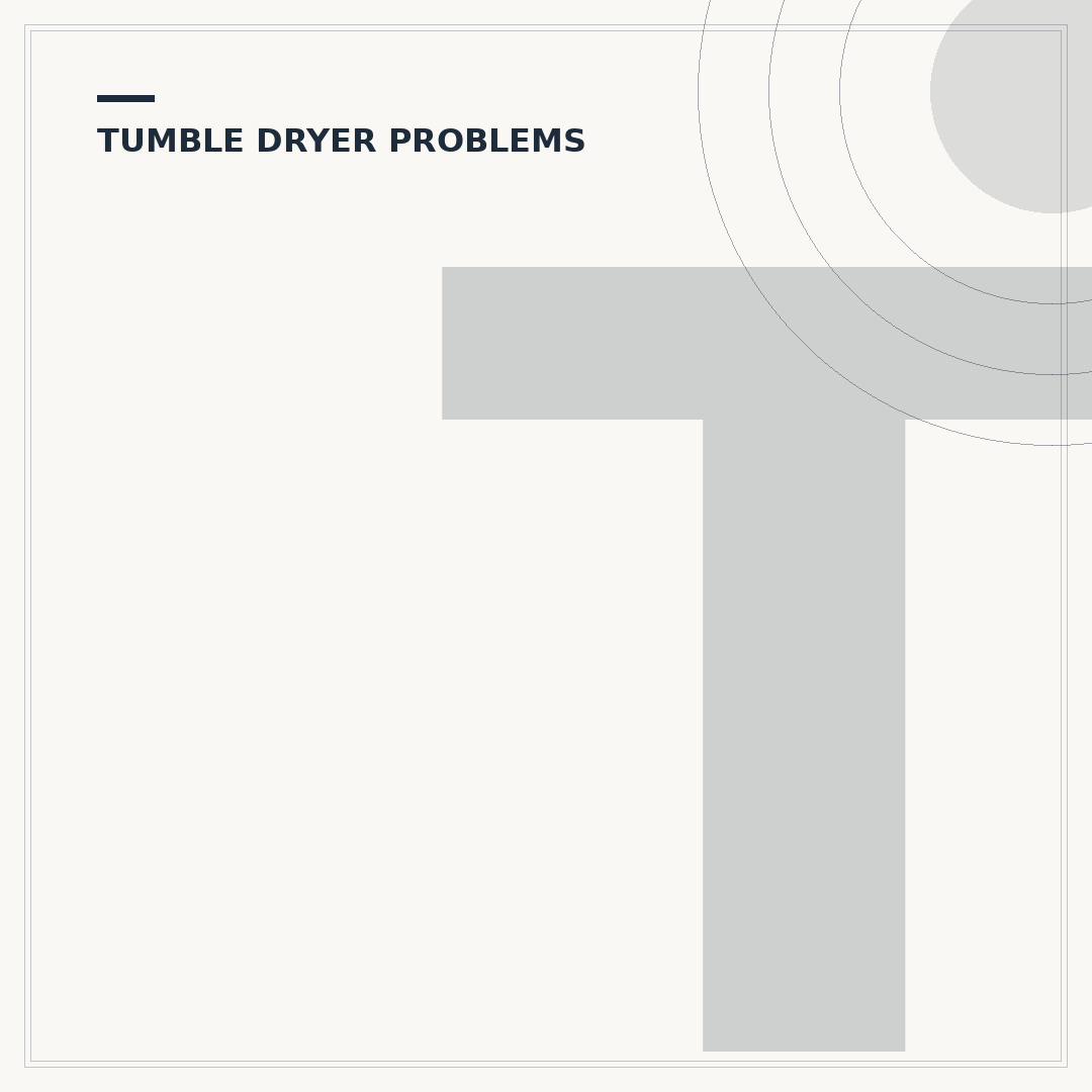 Tumble Dryer Troubleshooting: Fix Common Faults