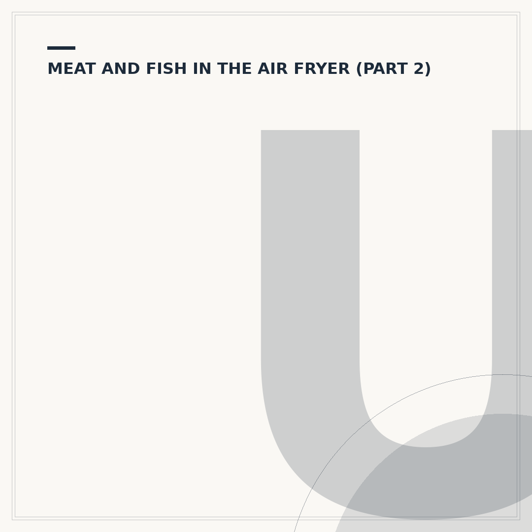Uncooked Gammon Joint in Air Fryer: Cooking Times