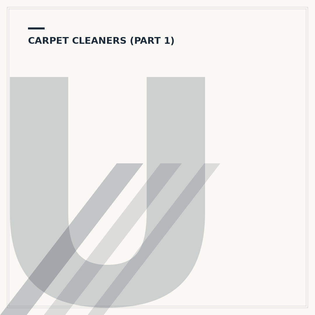 Upright Carpet Cleaner: Troubleshooting Common Issues