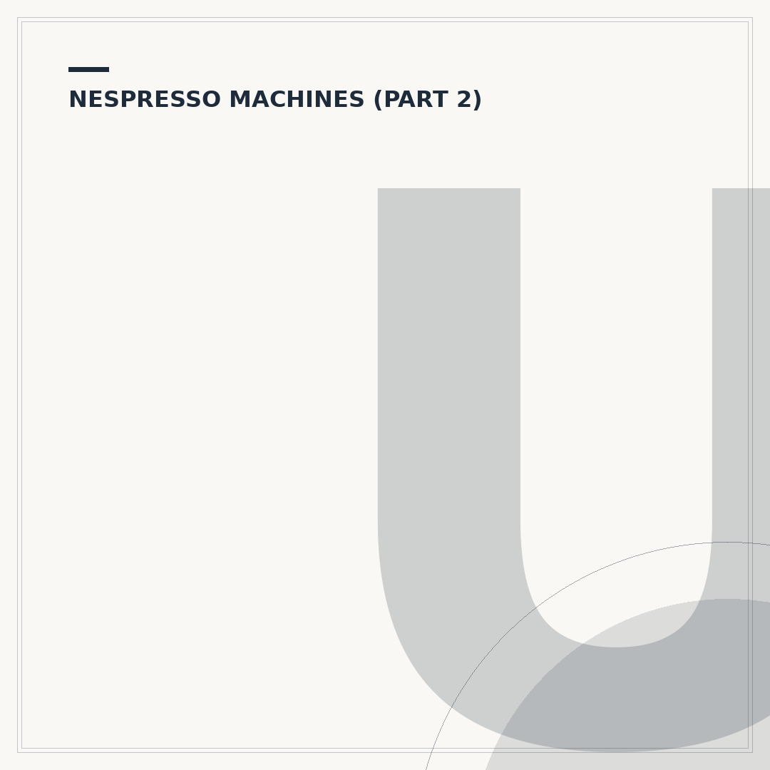 Using a Nespresso Machine: A User's Primer