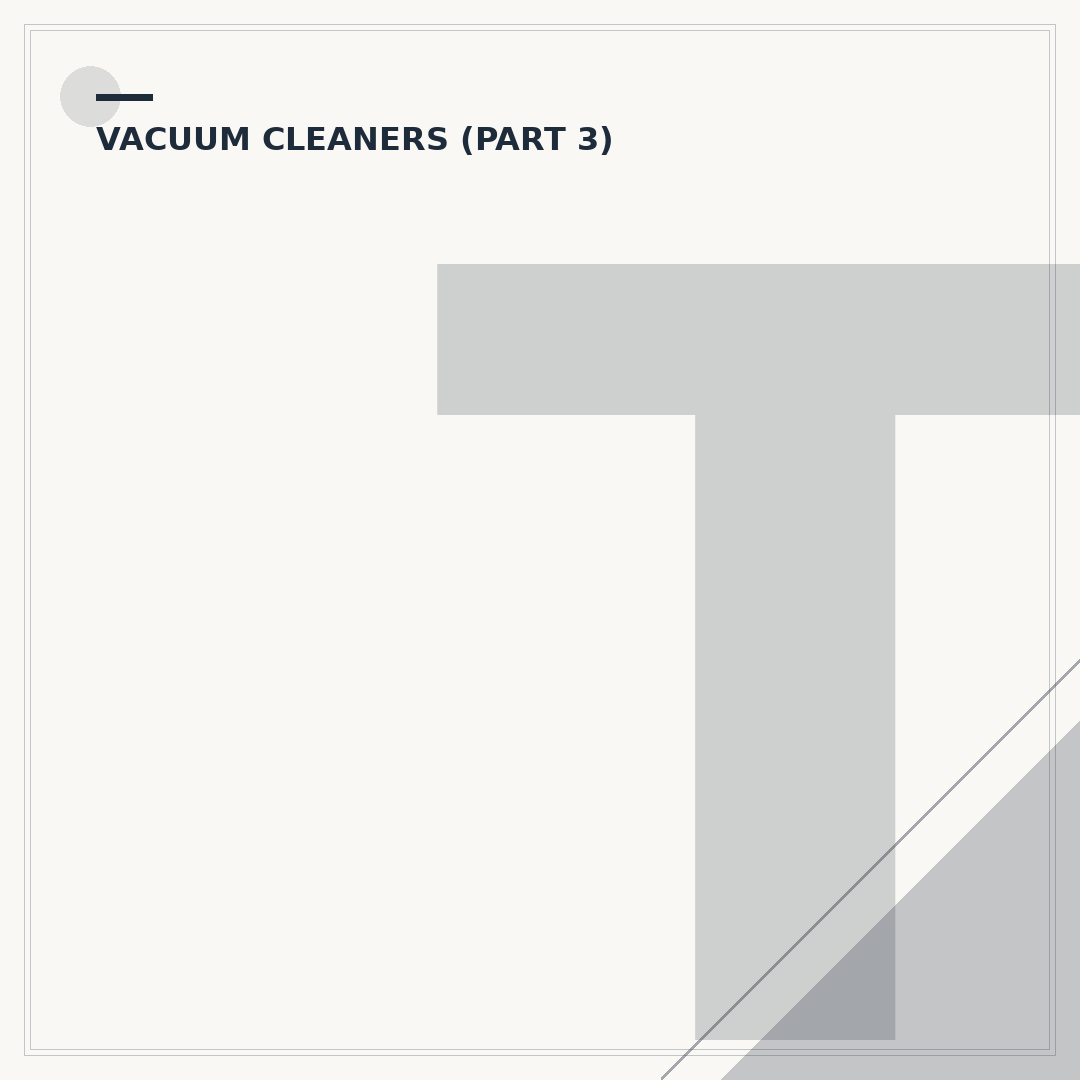 Troubleshooting Vintage Vacuum Cleaner Faults