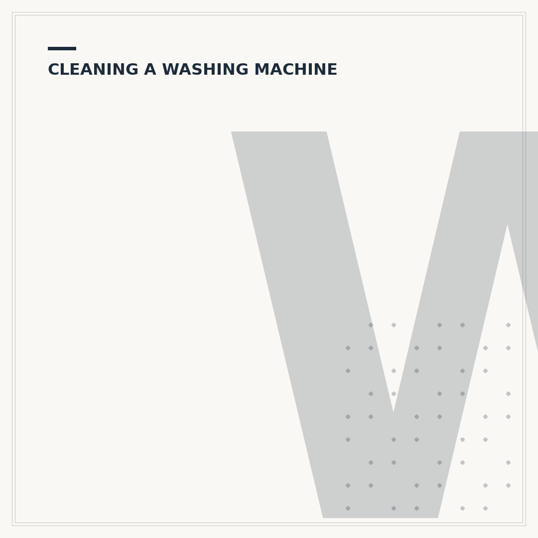 Washing Machine Drum Cleaner: Tackle Smells & Residue