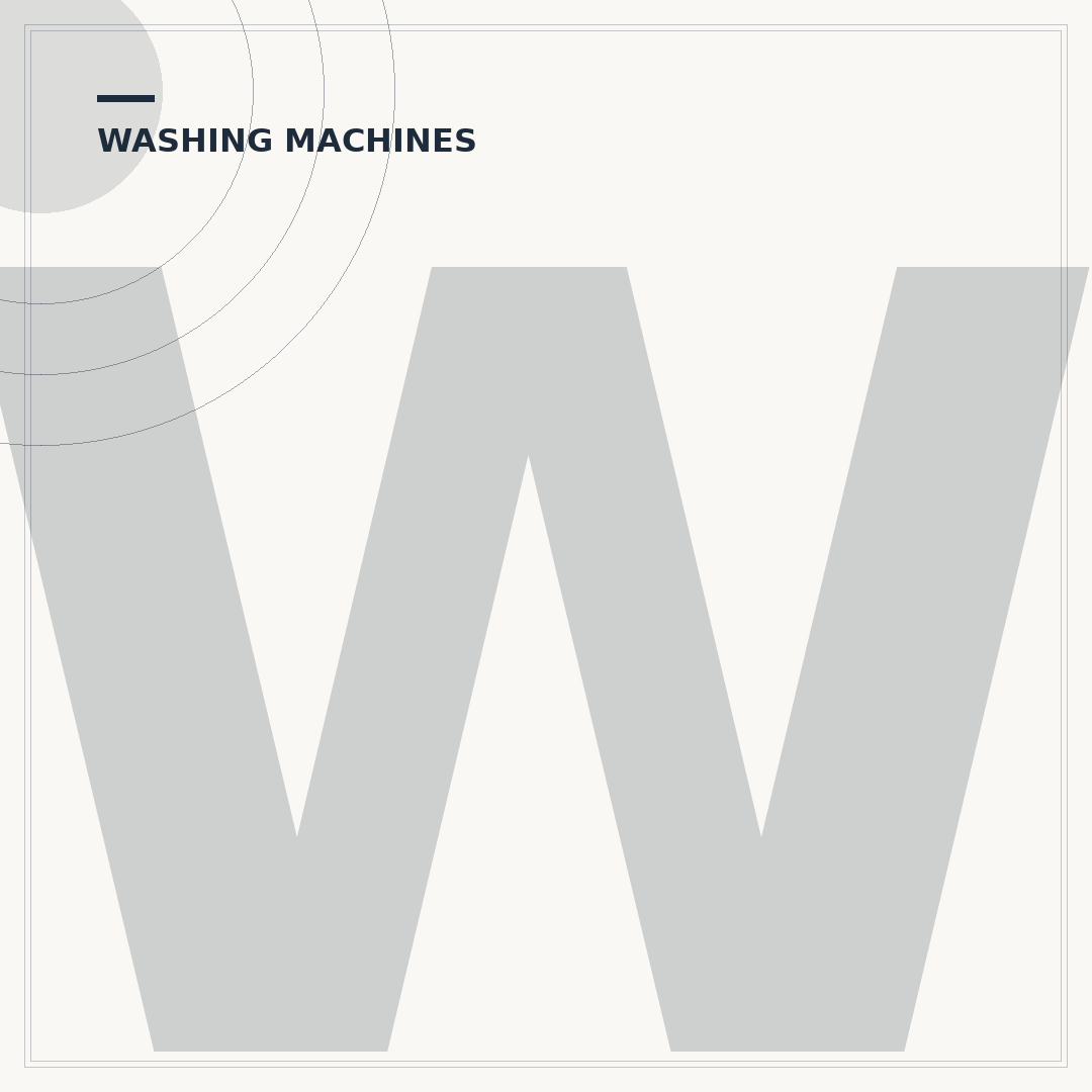 Washing Machines