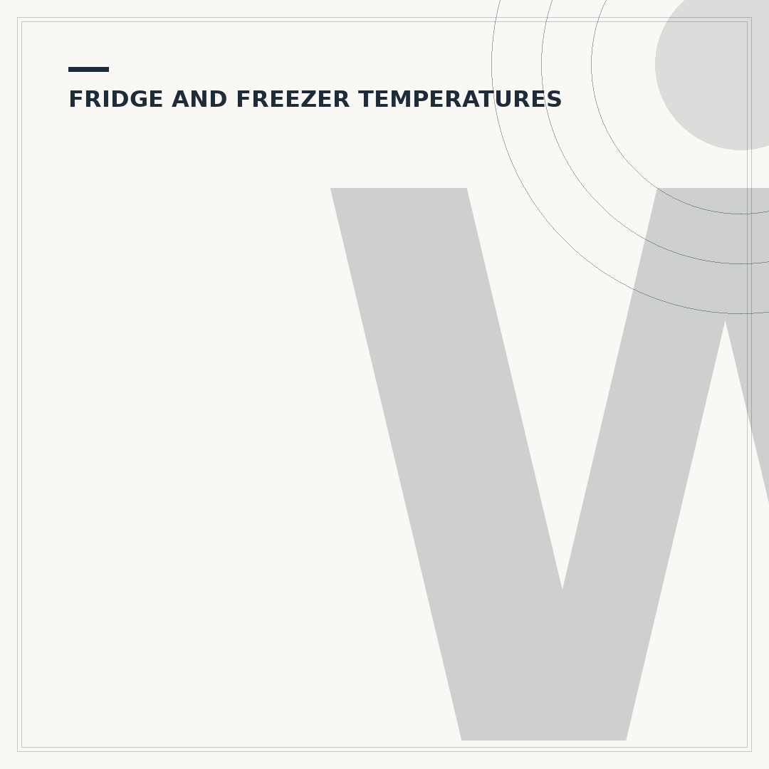 What Temperature Should Your Freezer Be Operated At?