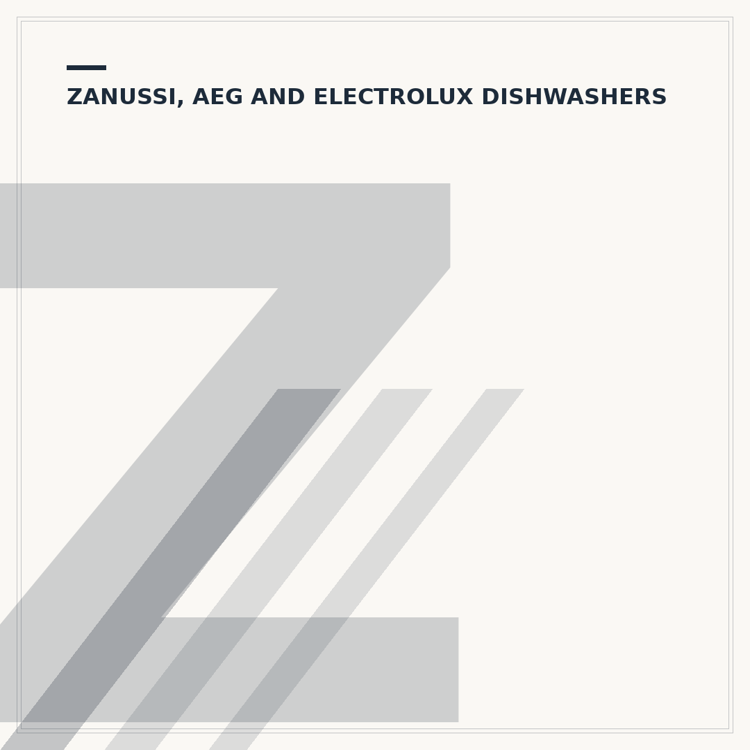 Zanussi Built In Dishwasher: Space-Saving Kitchen Solutions