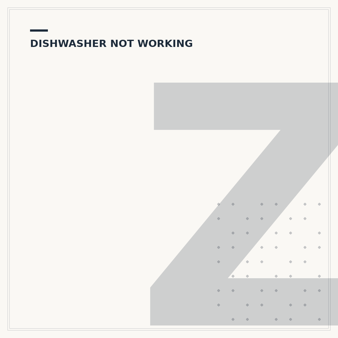 Zanussi Dishwasher Beeping 3 Times: Causes & Fixes