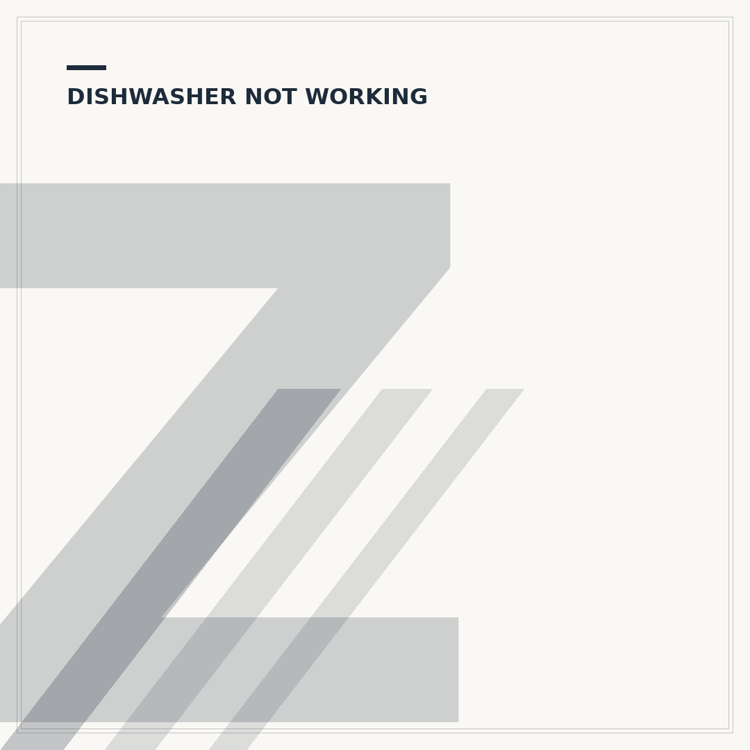Zanussi Dishwasher Beeping? Find Out Why
