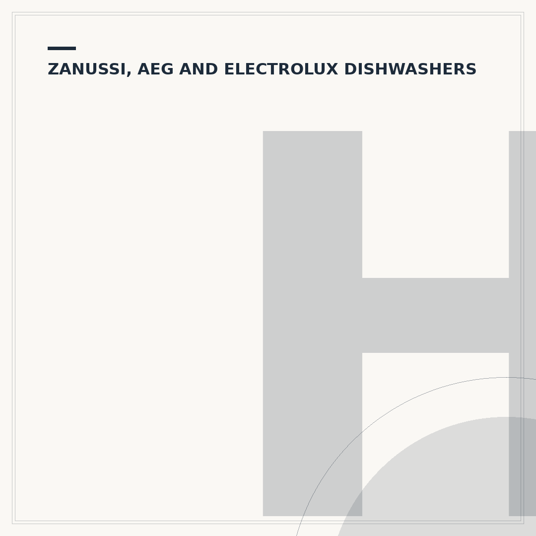 How to Use Your Zanussi Dishwasher Correctly