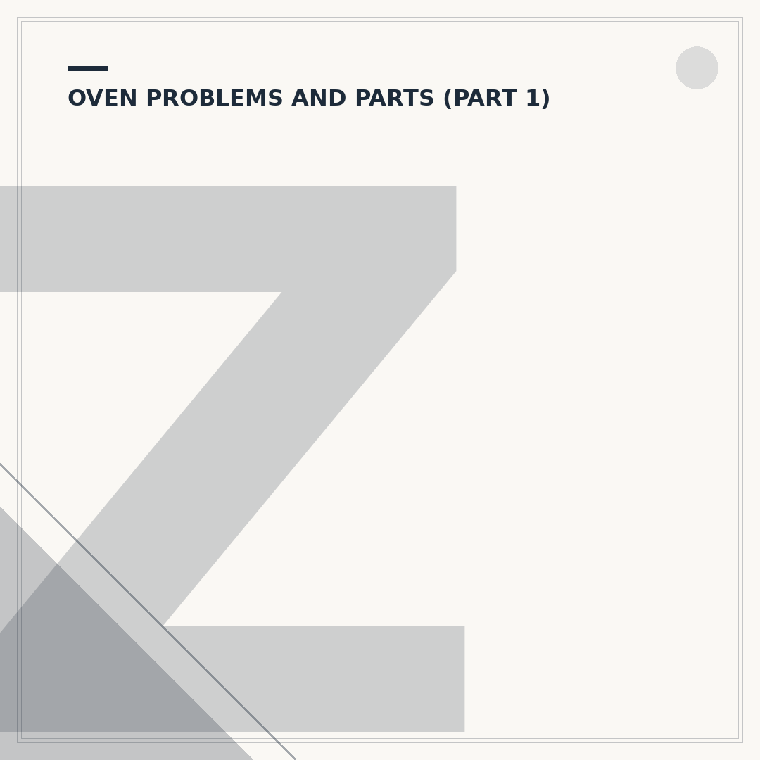 Zanussi Oven Light Issues: Troubleshooting and Replacement