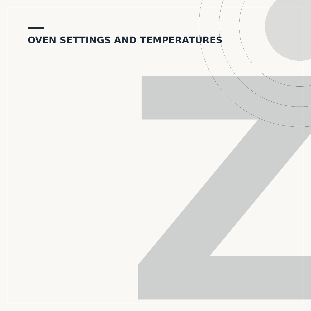 Zanussi Oven Settings Explained for Better Cooking