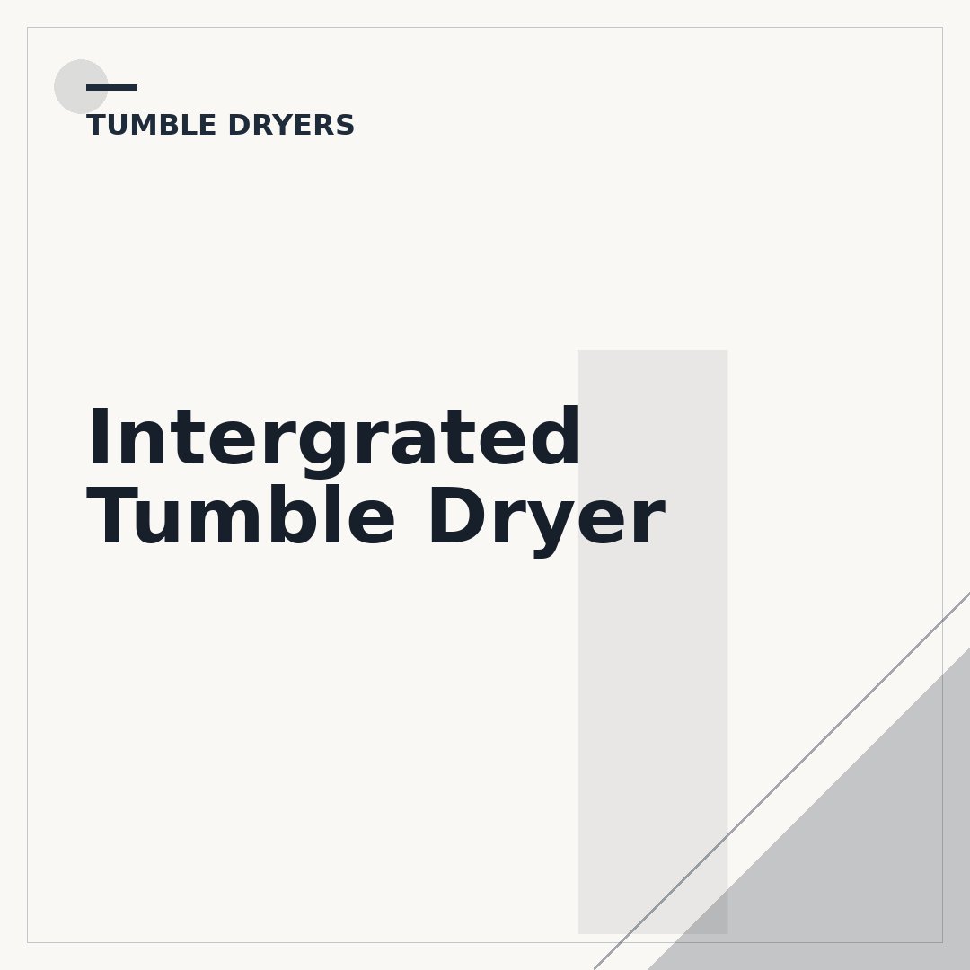 Intergrated Tumble Dryer
