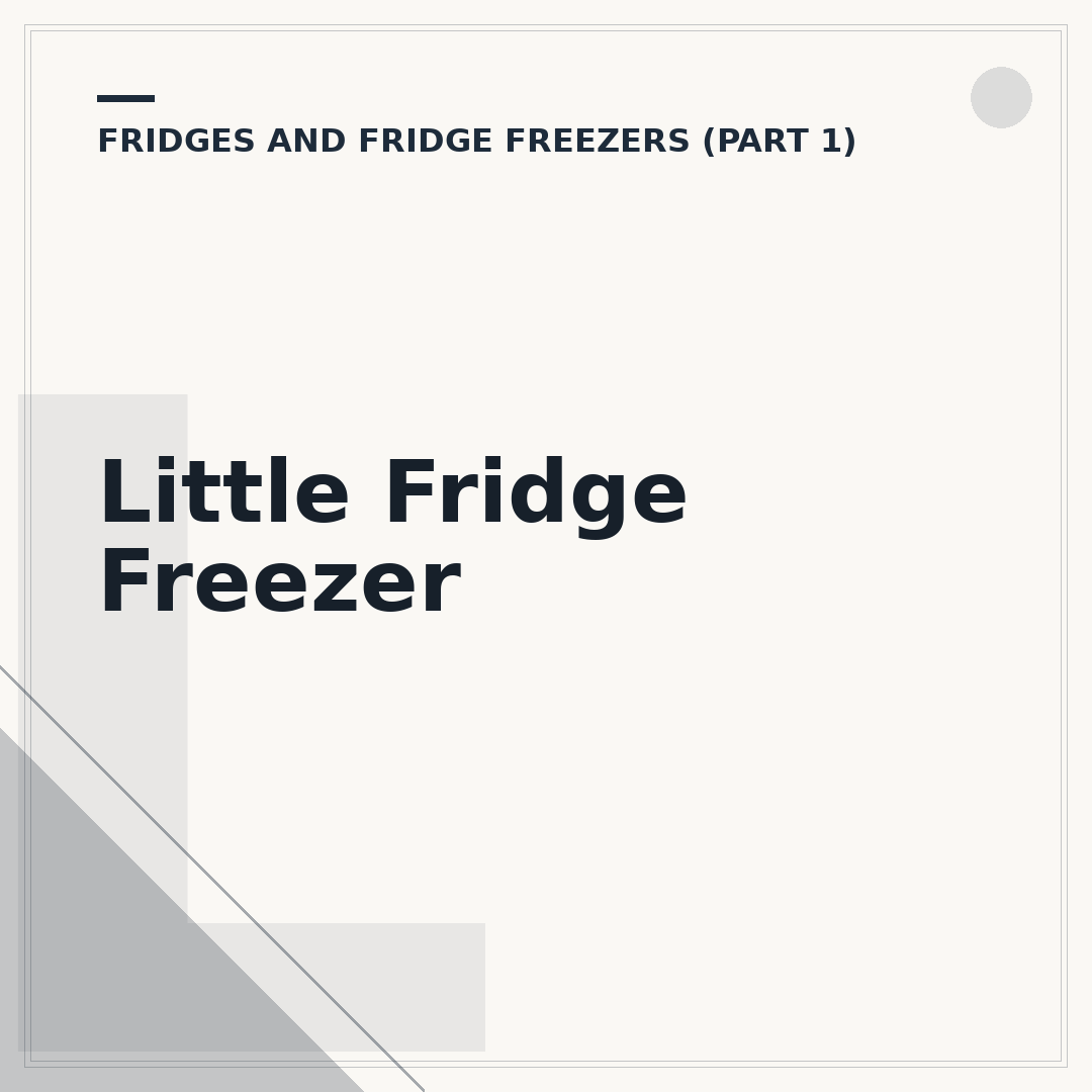 Little Fridge Freezer