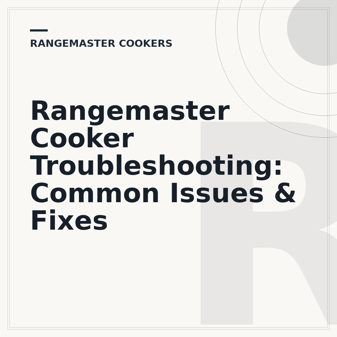 Rangemaster Cooker Troubleshooting: Common Issues & Fixes