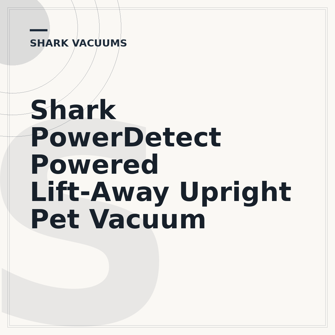 Shark PowerDetect Powered Lift-Away Upright Pet Vacuum