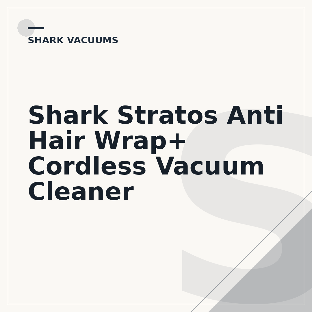 Shark Stratos Anti Hair Wrap+ Cordless Vacuum Cleaner