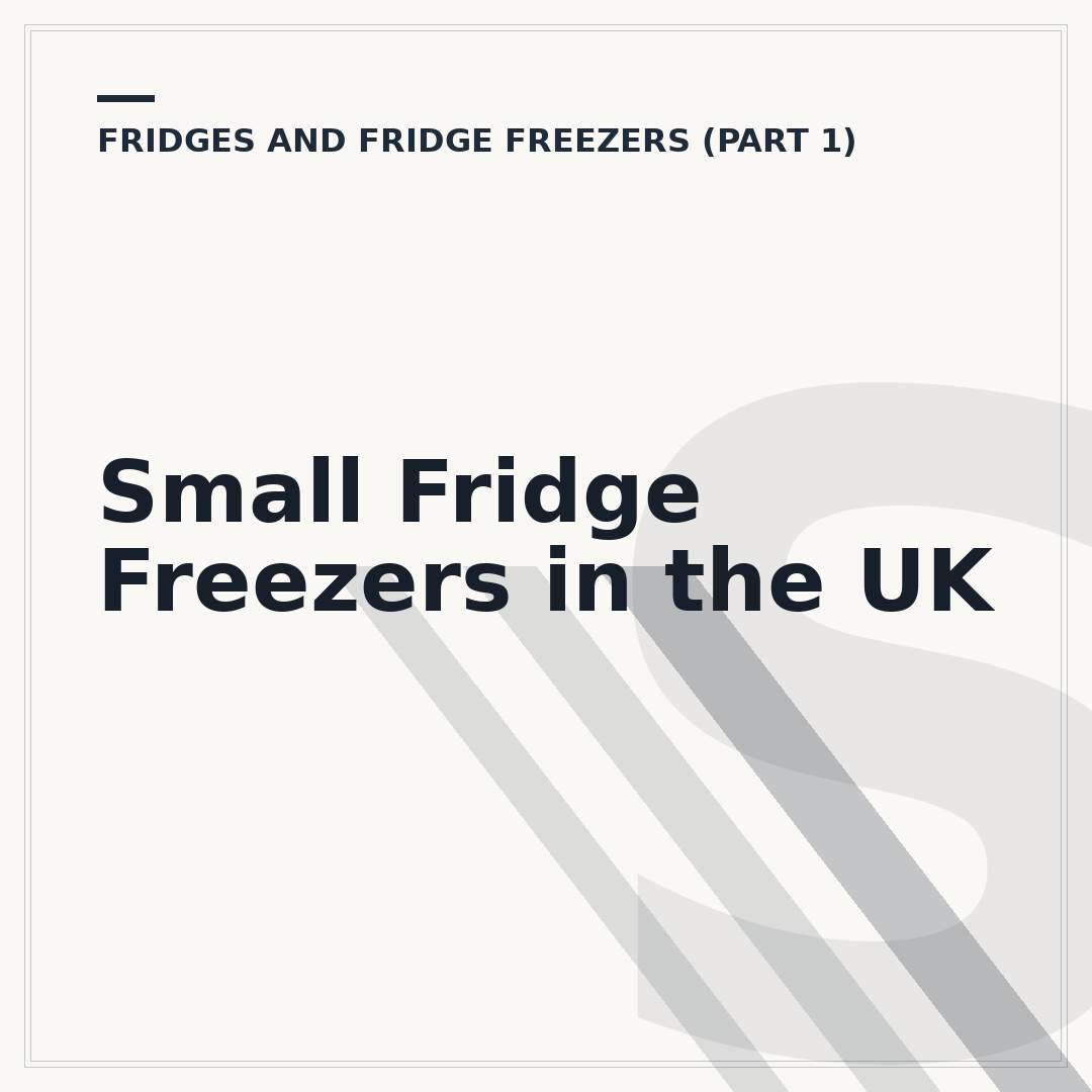 Small Fridge Freezers in the UK