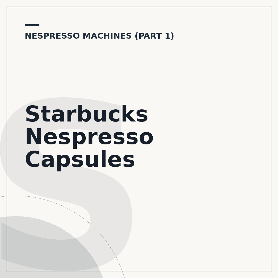Starbucks Nespresso Capsules
