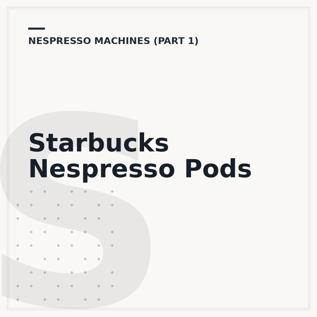 Starbucks Nespresso Pods